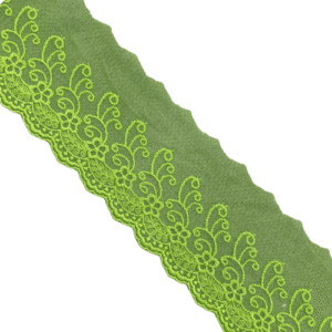 TULLE LACE-6.00 CM-LIME