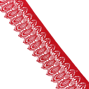 GIPURE LACE-8.00 CM-RED