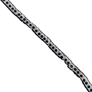 BRD SATIN-2.50 CM-BLK/WHT