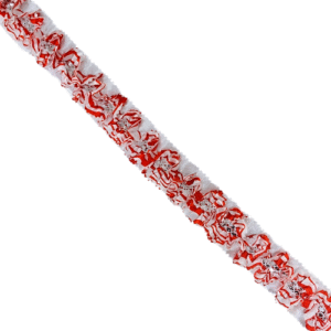 BRD SATIN-4.50 CM-RED/WHT