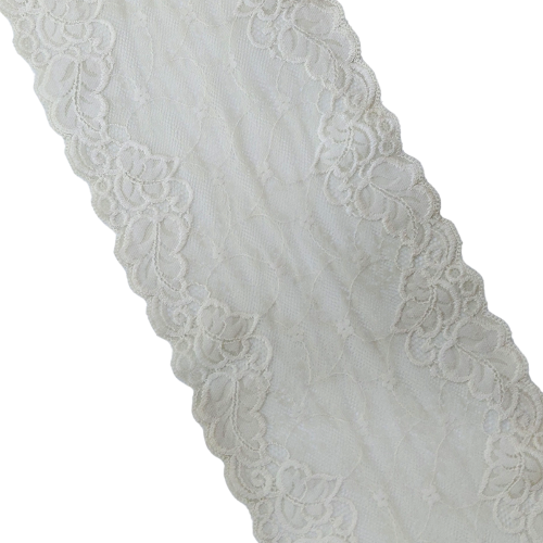 STRETCH LACE-15.50 CM-CRM