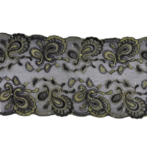 EMB.LACE-18.00 CM-BLK