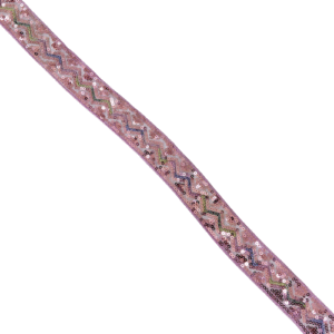 ORGANZA BRAID-3.00 CM-PNK