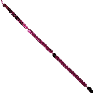 SEQUIN TRIM-0.5CM-BRGNDY