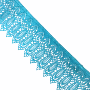 GIPURE LACE-8.00 CM-TURQ
