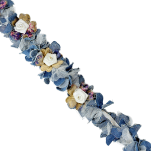 ROSE TRIM-5.00 CM-L/DENIM