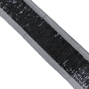 SEQUIN-TRIM-8.00 CM-BLACK