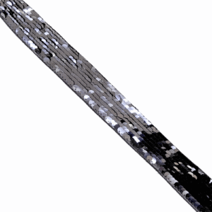 SEQUIN TRIM-5.00 CM-GREY